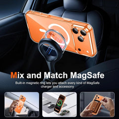 Temdan for iPhone 17 Pro Max Case Clear with Screen Protector