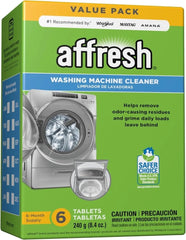 Affresh Washing Machine Cleaner Tablets - 6 Count for Front/Top Load HE Washers