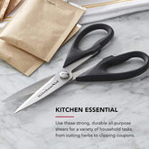 All Purpose Kitchen Shears with Protective Sheath Durable Stainless Steel Scisso