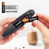 Zulay Kitchen Powerful Milk Frother Wand With 2 Duracell Batteries