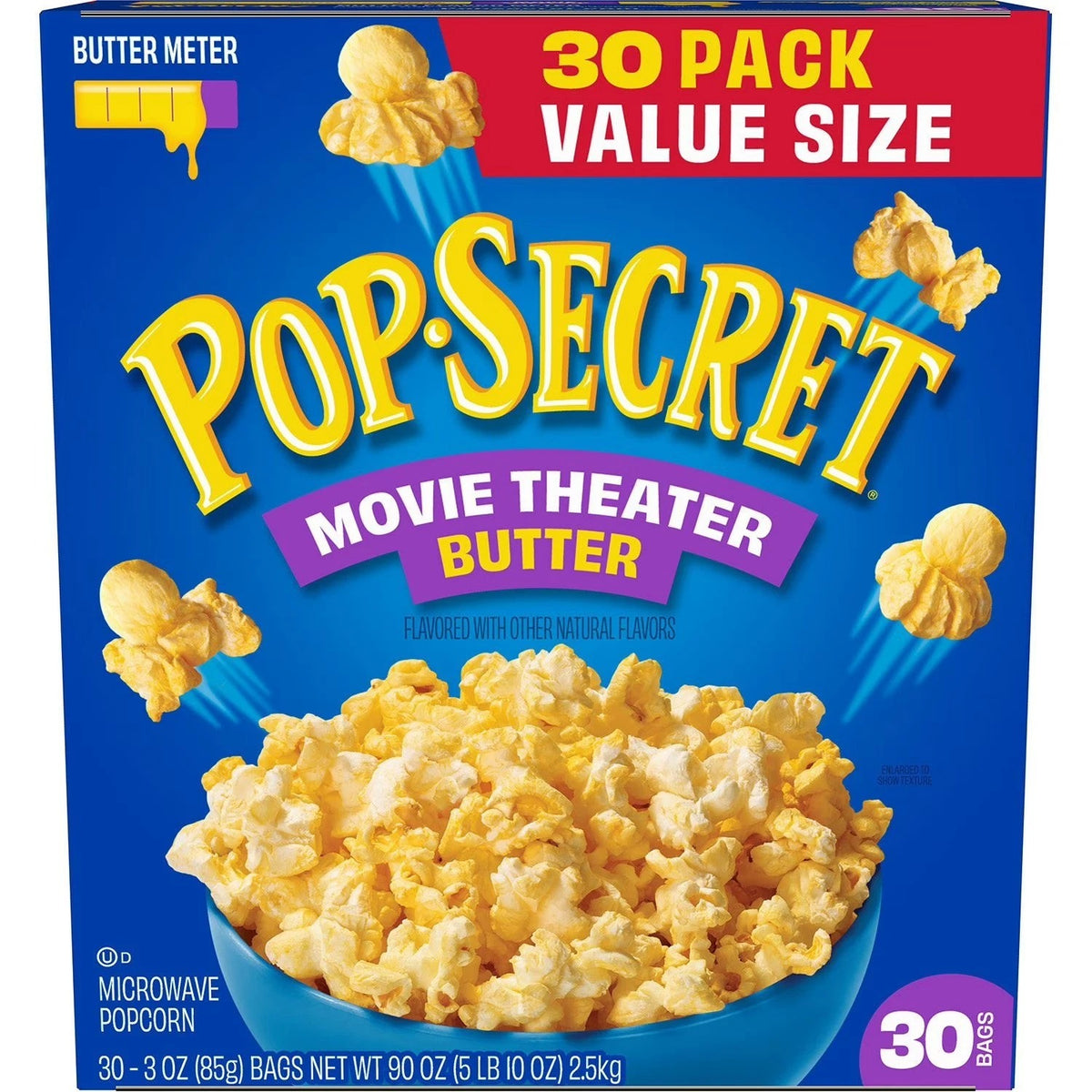 Pop Secret Movie Theater Butter Popcorn, 30 pk.