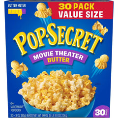 Pop Secret Movie Theater Butter Popcorn, 30 pk.