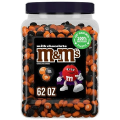 M & M'S Peanut Milk Chocolate Halloween Candy, 62 oz.