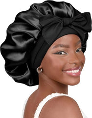YANIBEST Silk Bonnet for Sleeping Women Satin Bonnet Double Layer Satin Lined