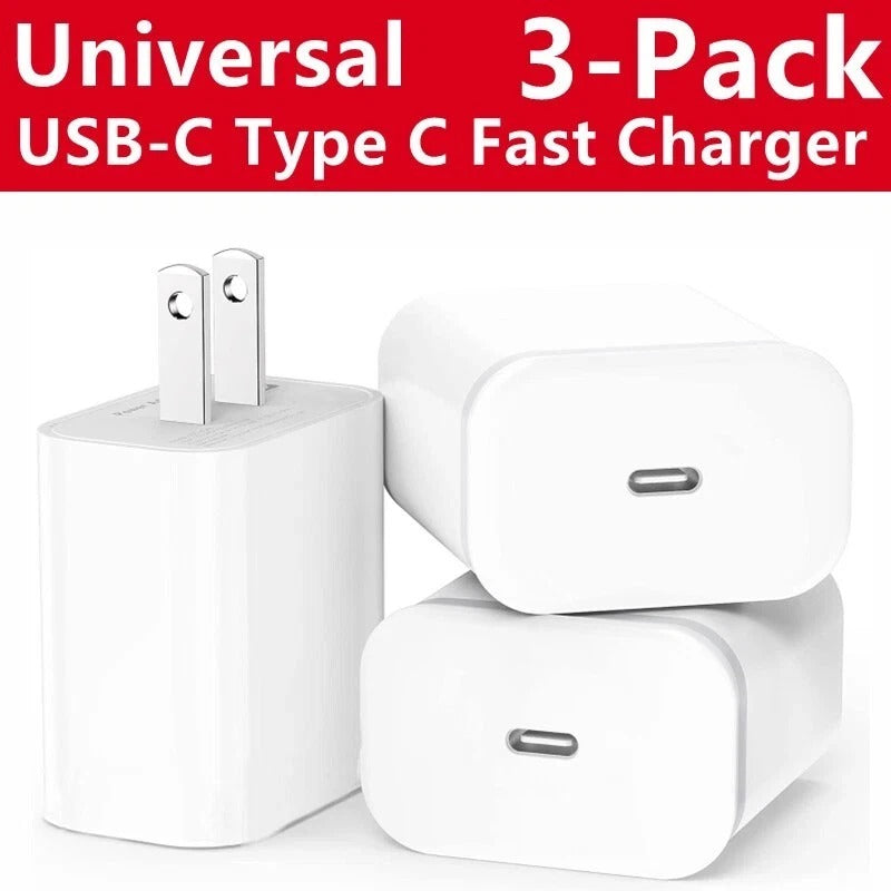 2-3 Pack Super Fast Charger Type C For iPhone 17 16 15 14 13 12 11 Pro Max Xs XR