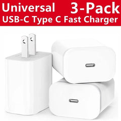 2-3 Pack Super Fast Charger Type C For iPhone 17 16 15 14 13 12 11 Pro Max Xs XR