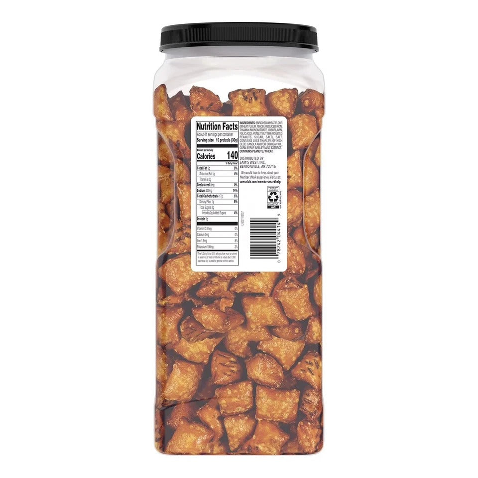 Member's Mark Peanut Butter Filled Pretzels, 44 oz
