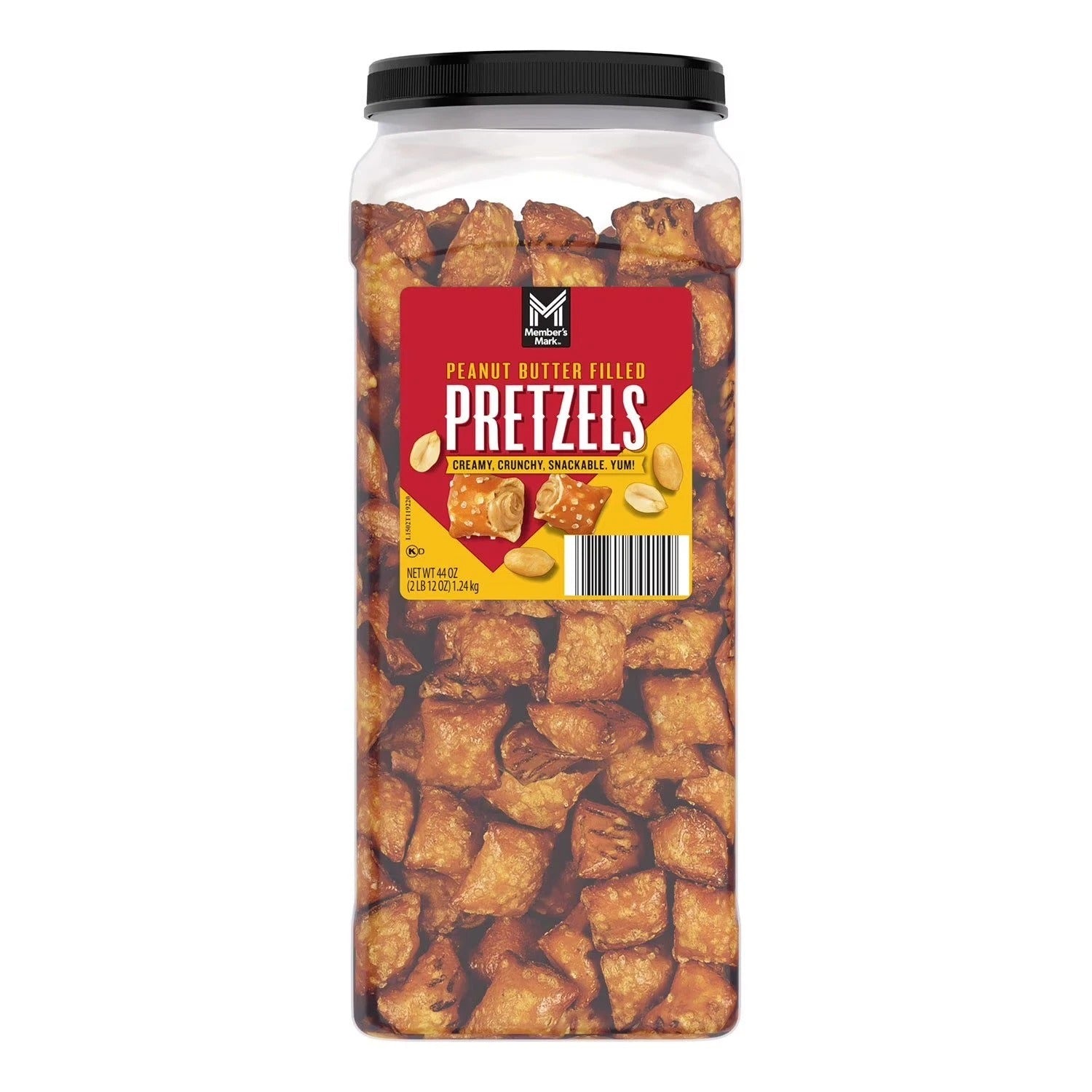 Member's Mark Peanut Butter Filled Pretzels, 44 oz