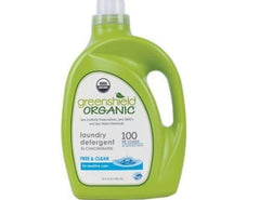 GreenShield Laundry Detergent, Free & Clear Org, 100 Ounce (Pack of 2)